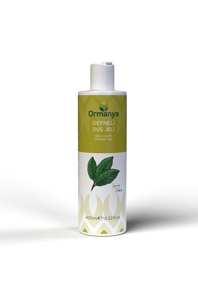 ORMANYA Defneli Shower Gel - 400 Ml, Alcohol Sls/Sles/Sulfate Paraben Free