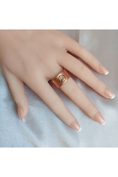 AYTENS TAKI Copper Ring, Handmade 100% Copper