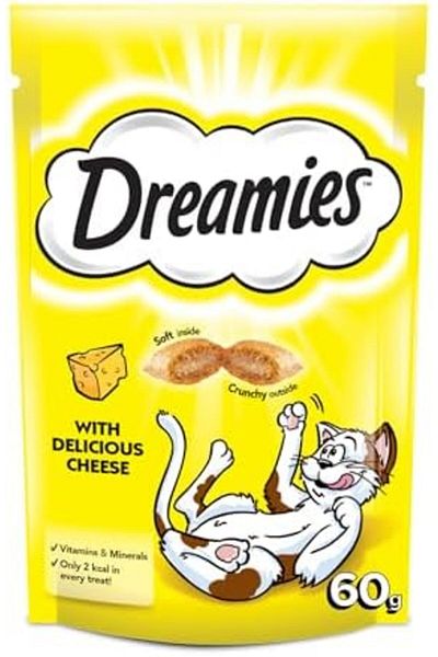 Dreamies Cheese Cat Treats 60G
