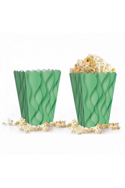 kidspartim Wavy Green Corn Box 8 Pieces