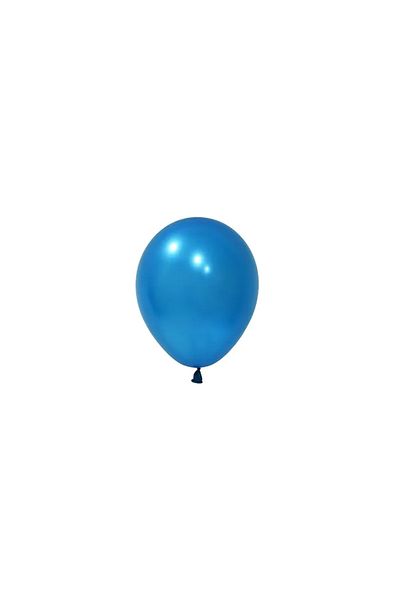 tedaks 20Pcs 12 Inch 30cm Metallic Blue Balloon Birthday Ornament