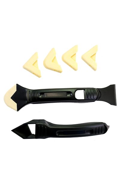 Mirror Spatulă acrilică din silicon cu 4 vârfuri de rezervă
