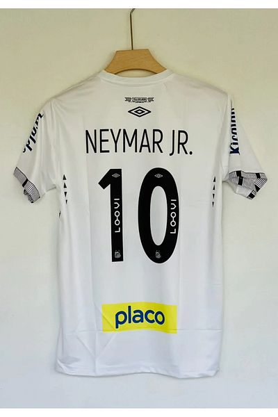 Lion Spor Neymar Jr. 2024-25 New Season Santos Fc Retro Jersey