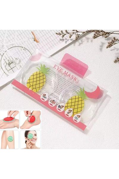 SİNKA Eye Mask Hot and Cold Use Gel Mask Pineapple