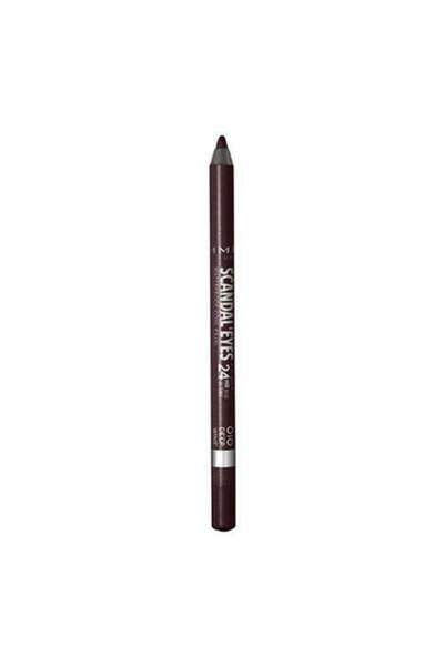 RIMMEL LONDON ريميل كحل العين سكاندل ايز ضد الماء - بني غامق