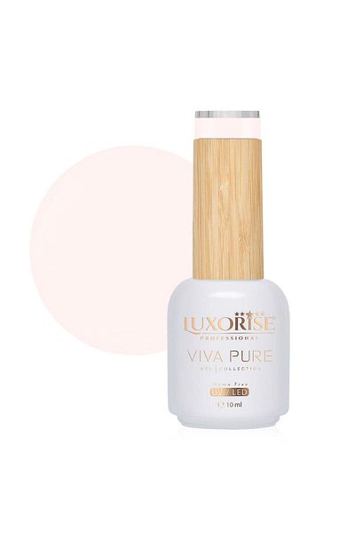 LUXORISE Oja semipermanentă Hema Free Viva Pure LUXORISE - Almond Crush 10ml