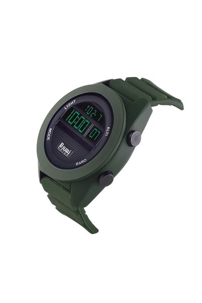MACON BNMI Sporty Digital Couple Watch - Green