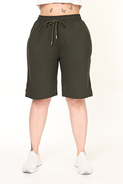 Era Lisa Comfortable Lycra Large Size Viscose Shorts