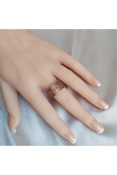 AYTENS TAKI Copper Ring, Handmade 100% Copper