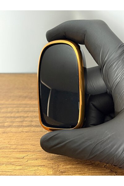 Mavi Keys Husă de protecție pentru chei din silicon cu 3 butoane compatibilă cu Fiat Egea, 500 și Jeep Smart – Nano – Culoare neagră