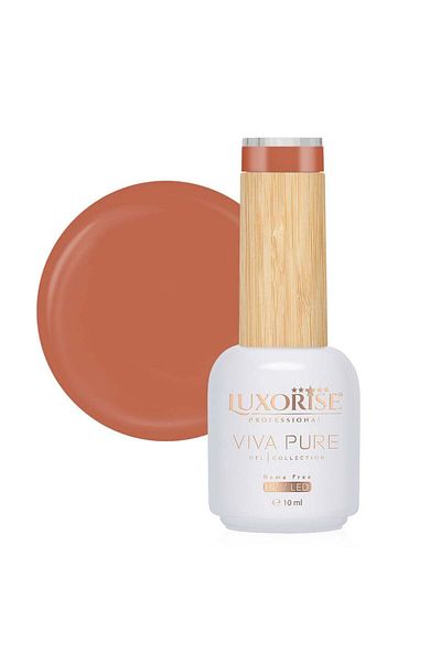 LUXORISE Oja semipermanentă Hema Free Viva Pure LUXORISE - Caramel Cream 10ml