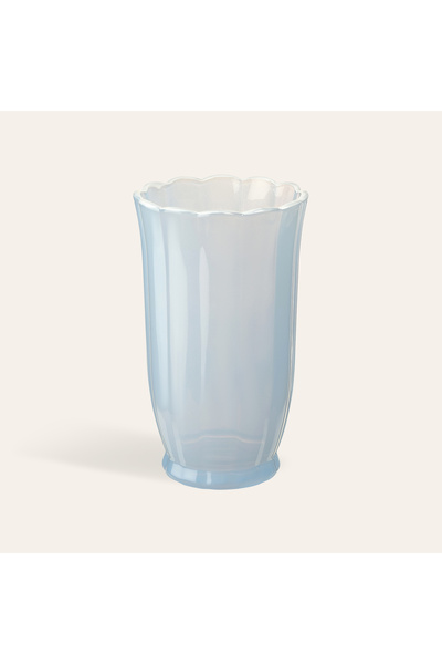 Zsa Zsa Zsu Loess Cam Meşrubat Bardağı 380 Ml Mavi