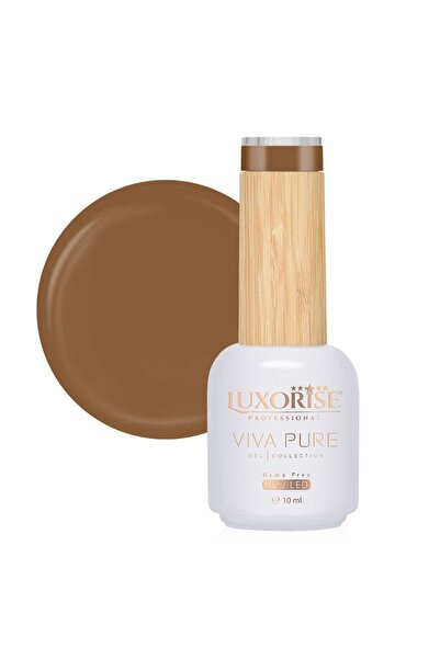 LUXORISE Oja semipermanentă Hema Free Viva Pure LUXORISE - Nutty Kiss 10ml