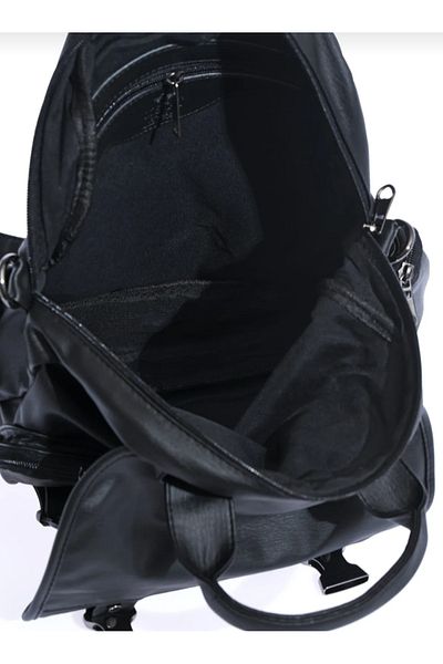 eflanmoda Mega Black Women's Backpack