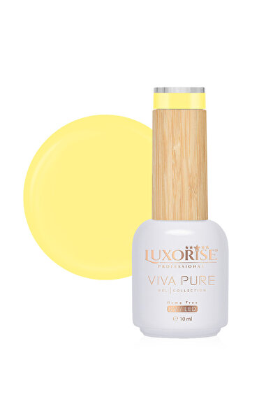 LUXORISE Ημιμόνιμο βερνίκι νυχιών Hema Free Viva Pure - Sunny Smile 10ml