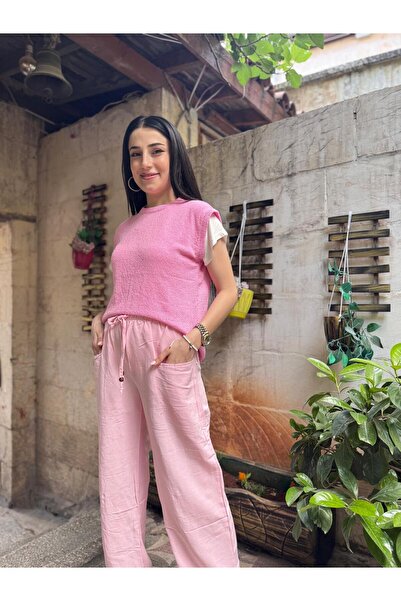 Bliss Dale بلوزة تريكو من العلامة التجارية الأصلية
