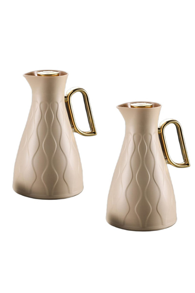 DVINA طقم ترامس شاي وقهوة فاخر من بيتروس يحفظ حرارة السوائل 12 ساعة متعدد الأ...