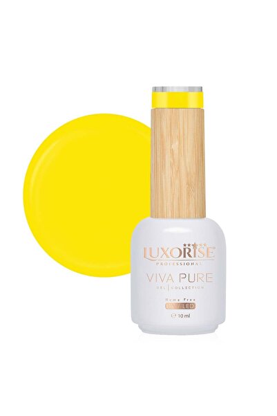 LUXORISE Oja semipermanentă Hema Free Viva Pure LUXORISE - Lemon Twist 10ml