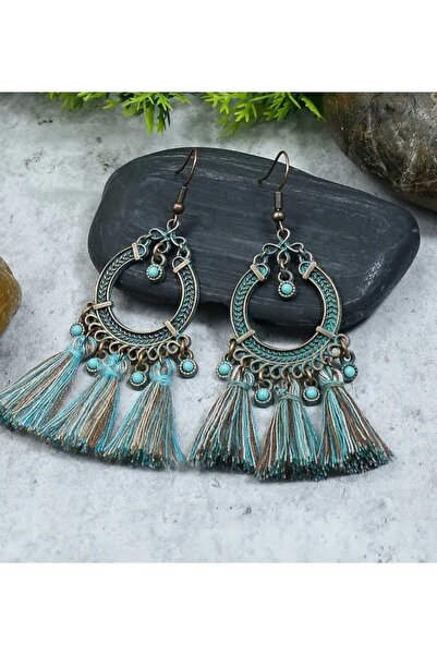 Ivory Pearl أقراط كلاسيكية مزينة بشراشيب