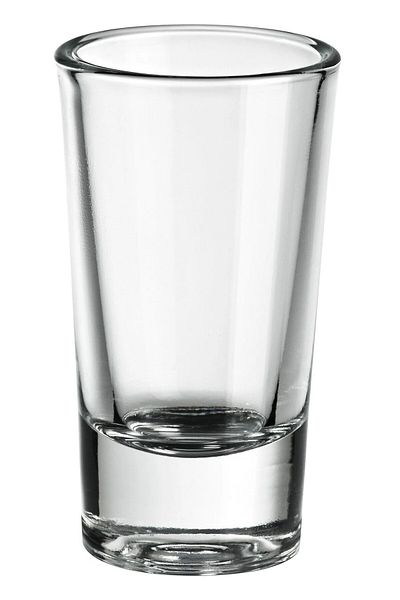 IKEA Set of 6 Shot Glass Glass Cup Height 7 cm Liquor Glass Set Mini Shot Glass Volume 25 ml