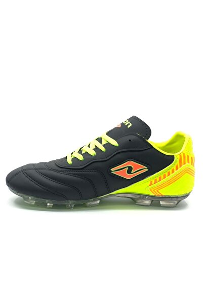 KOCAMANLAR Lion 1200 Fg/Ag Artificial/Turf Men's Football Shoes Black-Yellow
