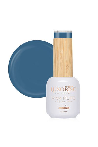 LUXORISE Oja semipermanentă Hema Free Viva Pure LUXORISE - Deep Sky 10ml