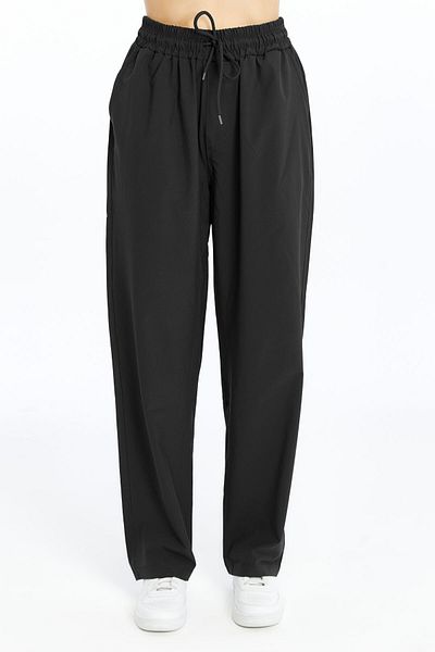 OXVİN Women's Oversize Wide Leg, Parachute Fabric, Baggy Trousers (Summer)