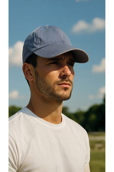LAGRANZE Men's Parachute Fabric Micro Flat Hat