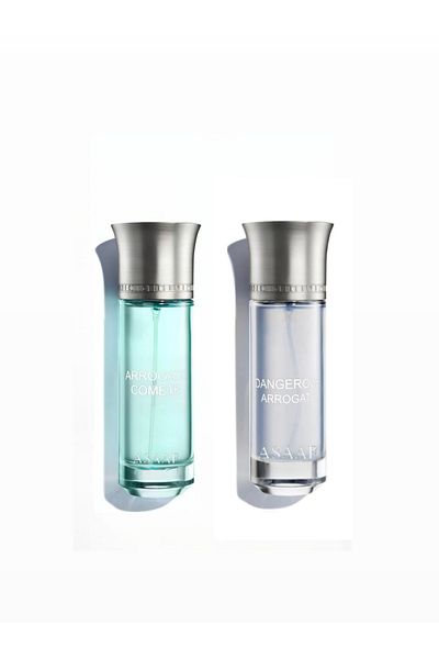As Collection Asaf Perfume Set of 2 Pieces, 200ml
