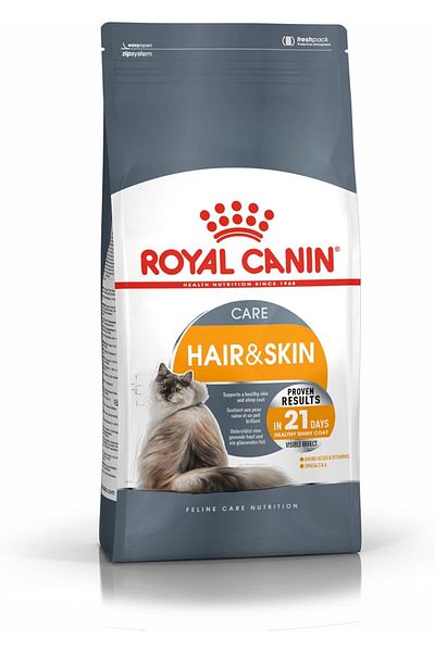 Royal Canin FCN Feline Care Nutrition Hair & Skin 2kg Cat Dry Food