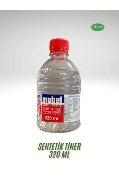 ÇİTAŞ 1. KALİTE 320 ML SENTETİK TİNER AHŞAP BOYASI METAL BOYASI YAĞLI BOYA VE TEMİZLİK İÇİN TİNER