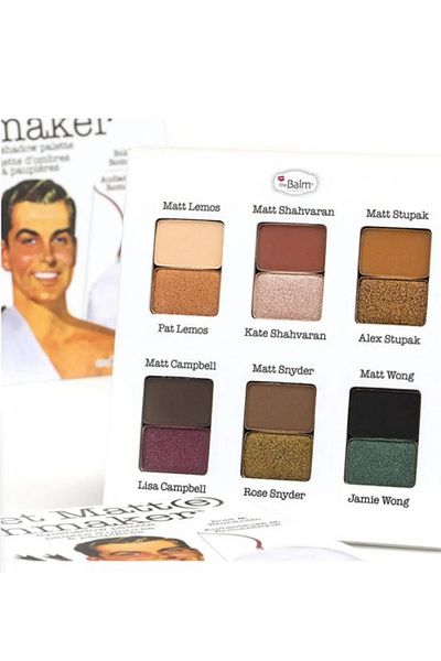 LEADING LINES Meet Matte Schmucker Eyeshadow Palette - theBalm
