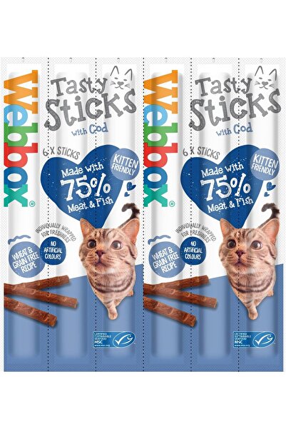 NEXIFY Webbox Tasty Cat Sticks Stick Cod 30g