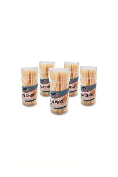 Nerox 200 Japanese Toothpicks X 4 Boxes (Total 800 Pieces) – with Hygienic Storage Box