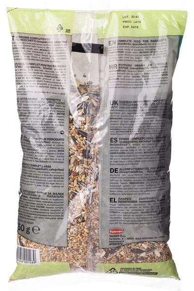 Padovan Naturalmix Parrocchetti Bird Food 850 Gm