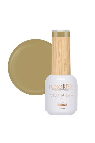 LUXORISE Oja semipermanentă Hema Free Viva Pure LUXORISE - Golden Willow 10ml