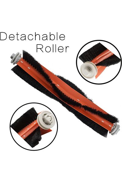 RotRever Dreame Bot D10 Plus / D10S Plus / D10 Plus Gen 2 Compatible Hepa Filter, Brush Replacement Set-5 Pieces