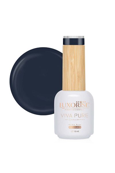 LUXORISE Oja semipermanentă Hema Free Viva Pure LUXORISE - Navy Nebula 10ml