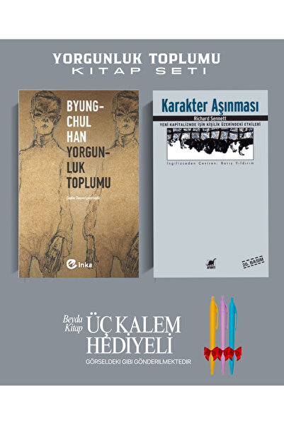 Ayrıntı Yayınları Yorgunluk Toplumu - Karakter Aşınması - Kitap Seti - Kalem ...