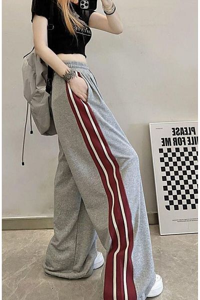 EDVESS Streetwear Φούτερ με διπλή ριγέ λεπτομέρεια
