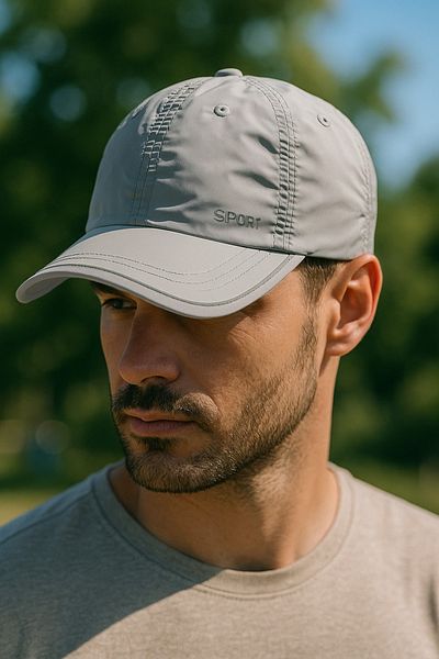 LAGRANZE Men's Hat Sweat-Proof Breathable Sports Cap for Running and Outdoor