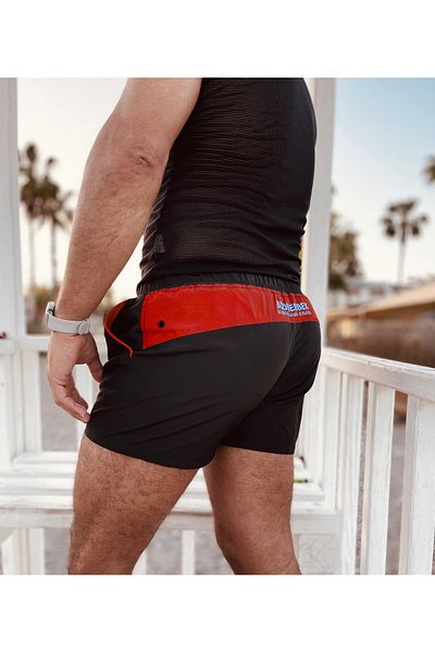 Boomenbex Jacky Swimsuit Shorts Black Red Detailed New Season