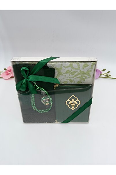 Uğurlu Hac gelin çeyiz (secade inci tesbih kadife yasin taşlı zikirmatik hedi...