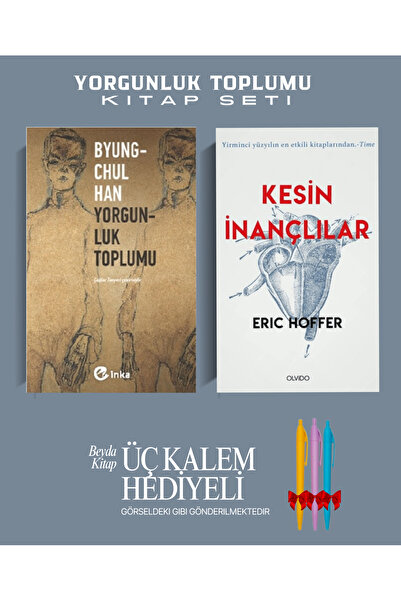 Metis Yayınları Yorgunluk Toplumu - Kesin İnançlılar - Kitap Seti - Kalem Hed...