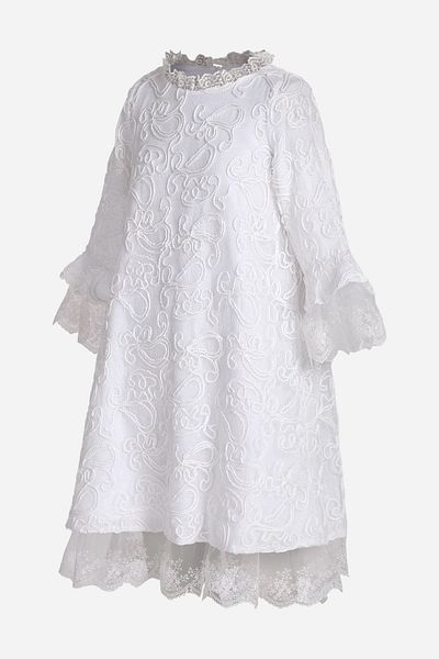 Augie Leauphant Off-White Guipure Dress