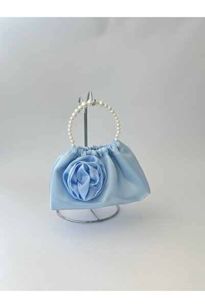 posst bag Geantă de mână pentru rochie de seară din satin strălucitor cu tran...