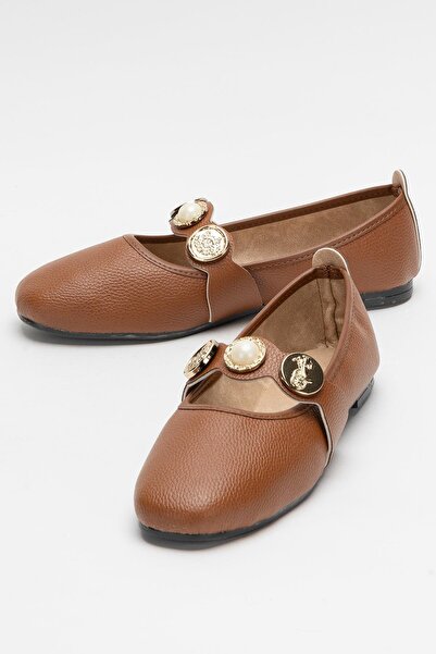 Liger Women's Accessory Strappy Ballerina Shoes Taba