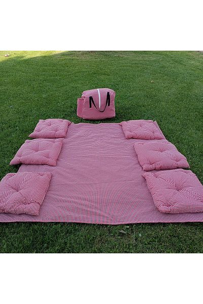 Arya Tekstil Picnic Set 8 Pieces Model with Bag