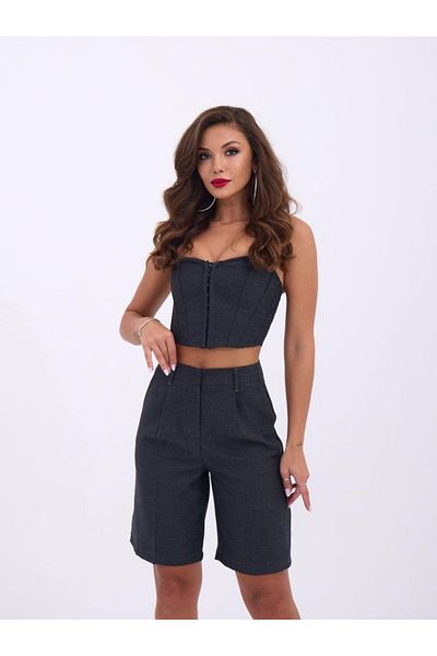 REKA MODA 7225 Crop-Anthracite