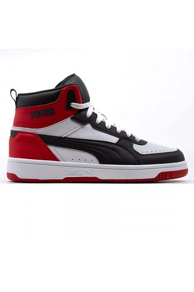 Puma Puma Rebound Joy Puma Alb-Asfalt-Înalt 374765-19